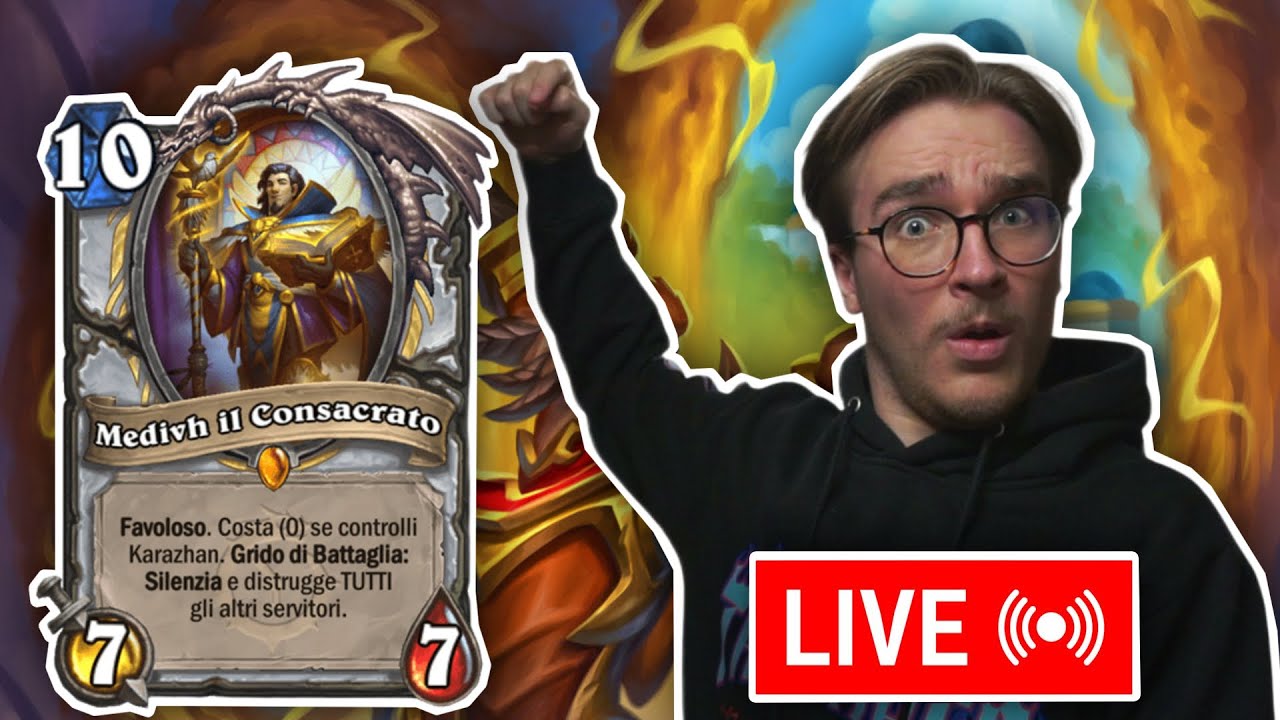 PROVIAMO MAZZI ASSURDI in DIRETTA🔥Legend in NA | Hearthstone ITA