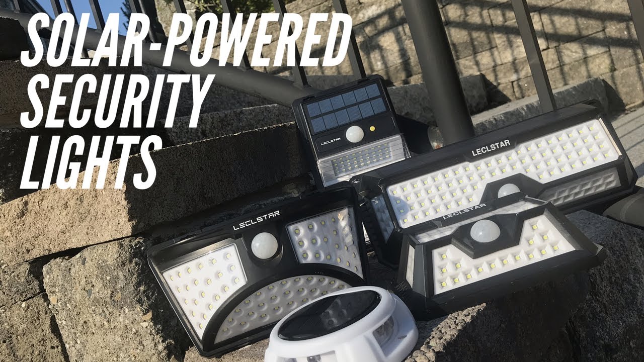 Solar-Powered Motion-Sensor Security Lights: Budget-Friendly from Amazon, Give Your Yard Some Lumens