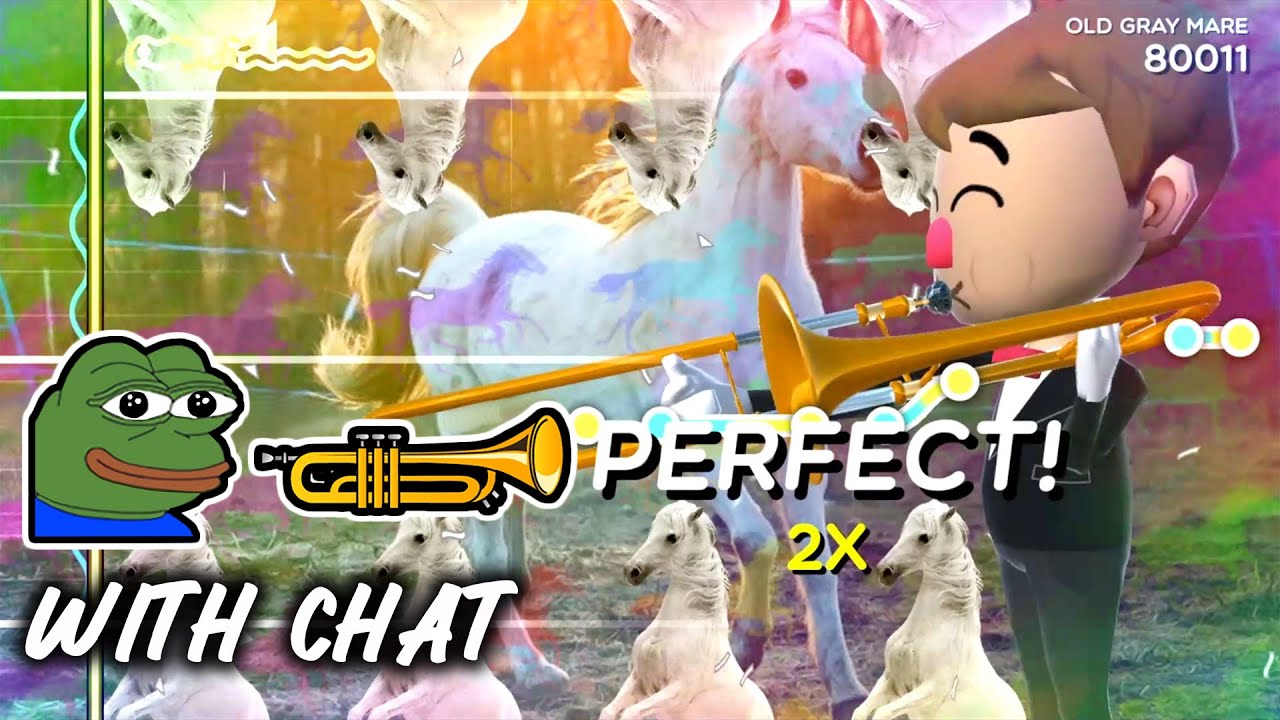 Lirik plays Trombone Champ