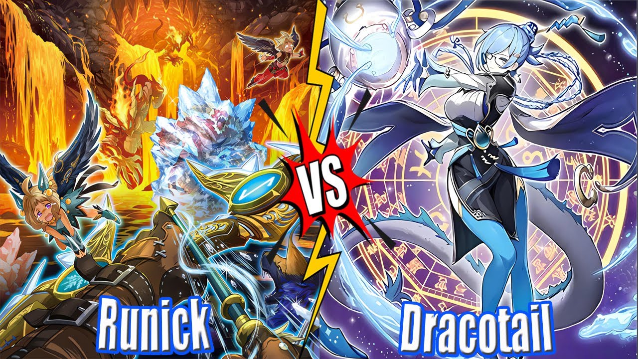 Runick Magnifistorming vs Dracotail Yummy vs Dracotail - New Banlist Yu-Gi-Oh!