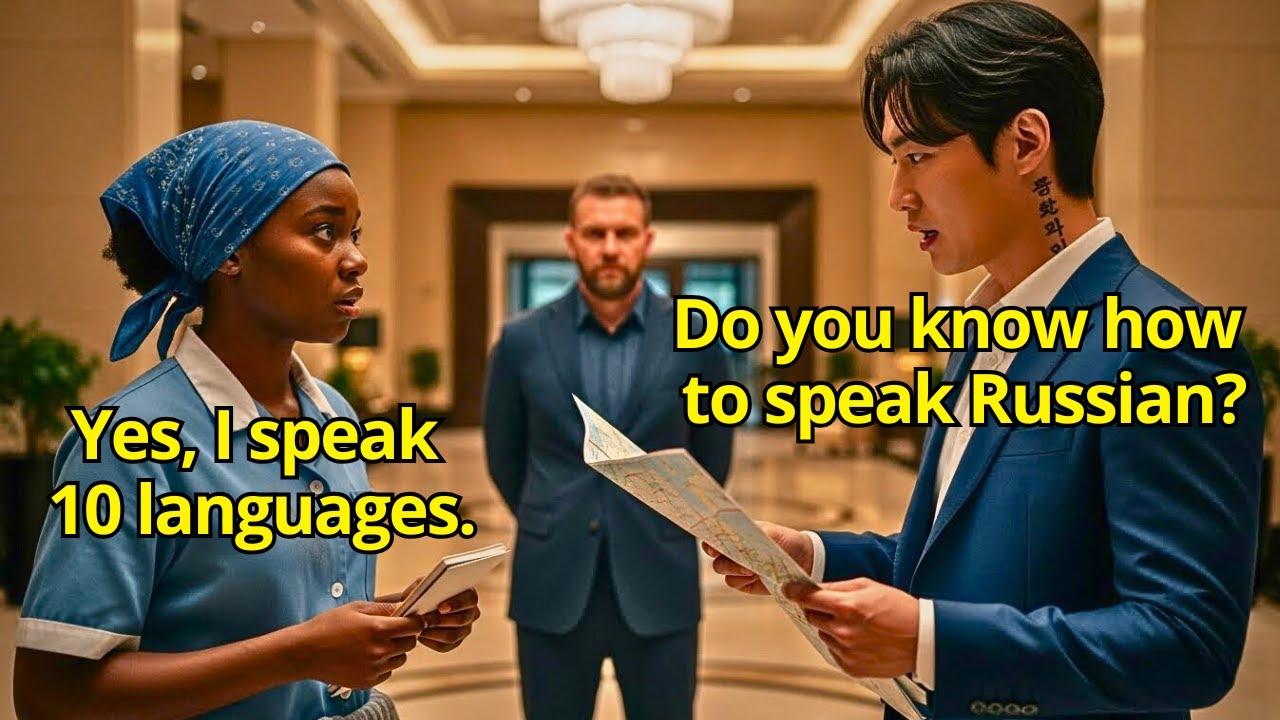 Korean Mafia Boss Hears Janitor Speak 10 Languages &mdash; What He Does Next Stuns the Entire Office