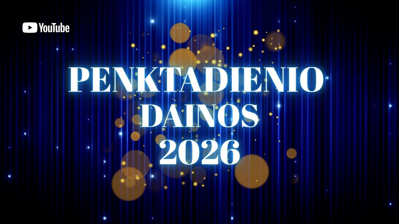 PENKTADIENIO DAINOS 2026