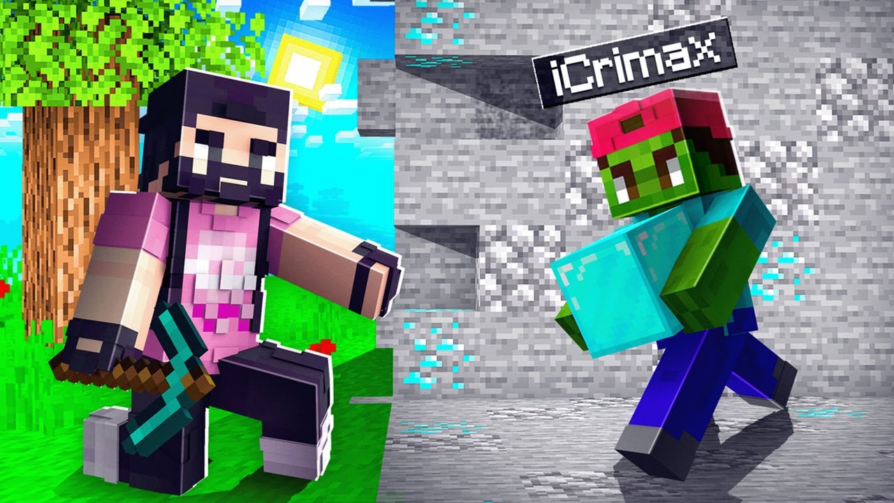 ICH PRANKE YOUTUBER als HILFREICHER ZOMBIE! (Minecraft)