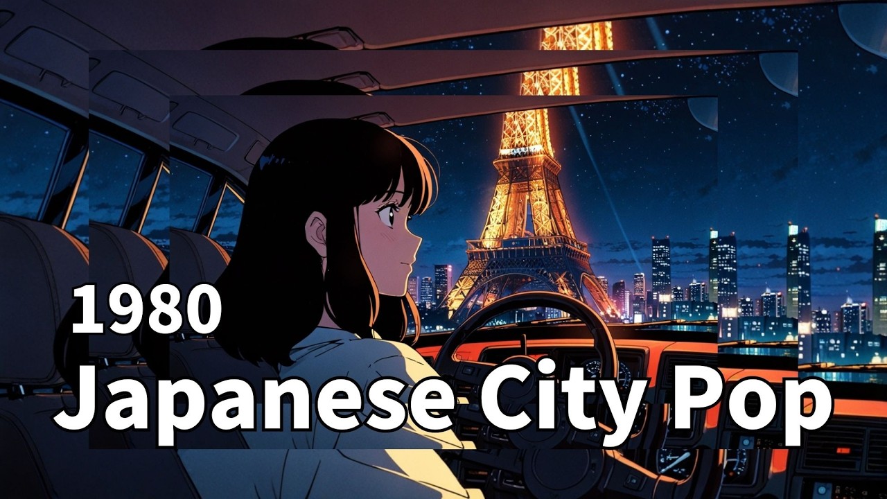 Japanese City Pop Rainy Urban Mirage