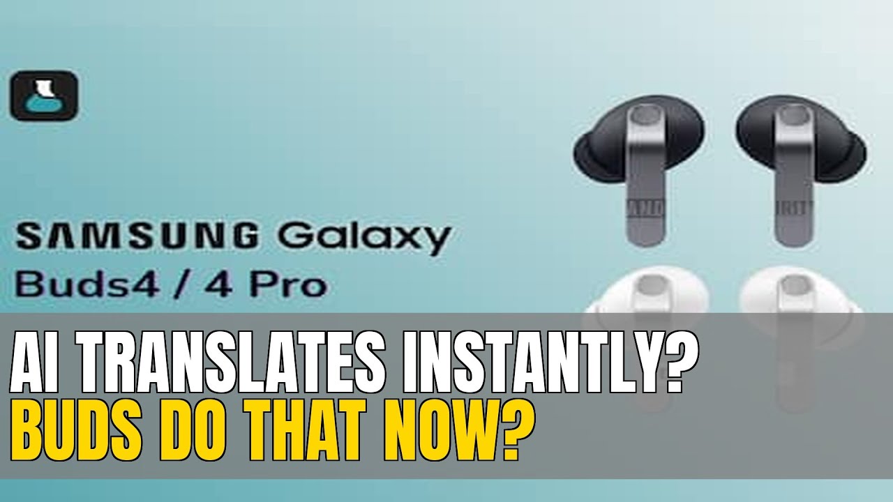 Samsung Buds 4 AI: Translate Languages INSTANTLY! WOW! #GalaxyBuds