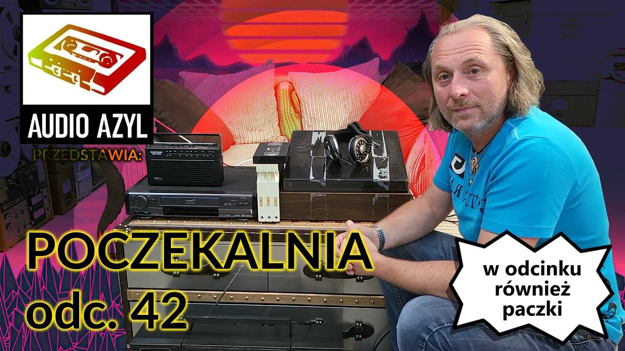 Nowa dostawa eksponatów i paczki od widzów  - Audio Azyl: Poczekalnia 42 #Vintage #audio #PRL
