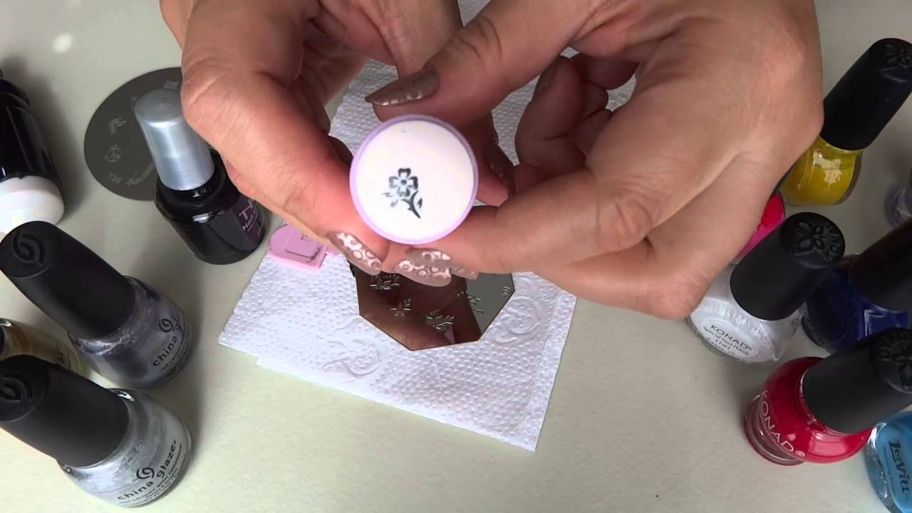 Decoración de uñas con sellos: NO puedo levantar la imagen con el estampador!!