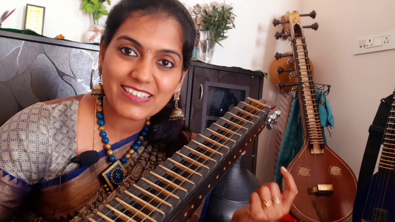 #16 How to play movie songs on Veena |#ranjanisnotes | Ranjani mahesh | tutorial