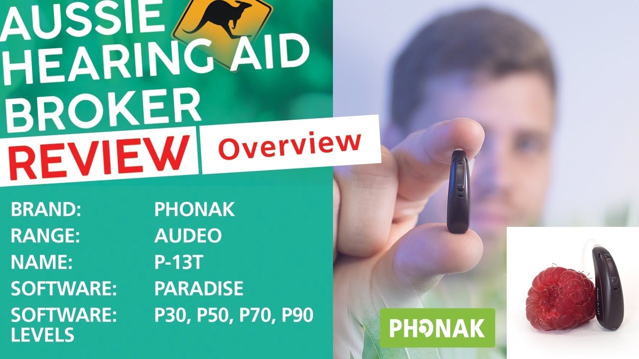 Phonak Aud&eacute;o Paradise P-13T Overview | EarDeals