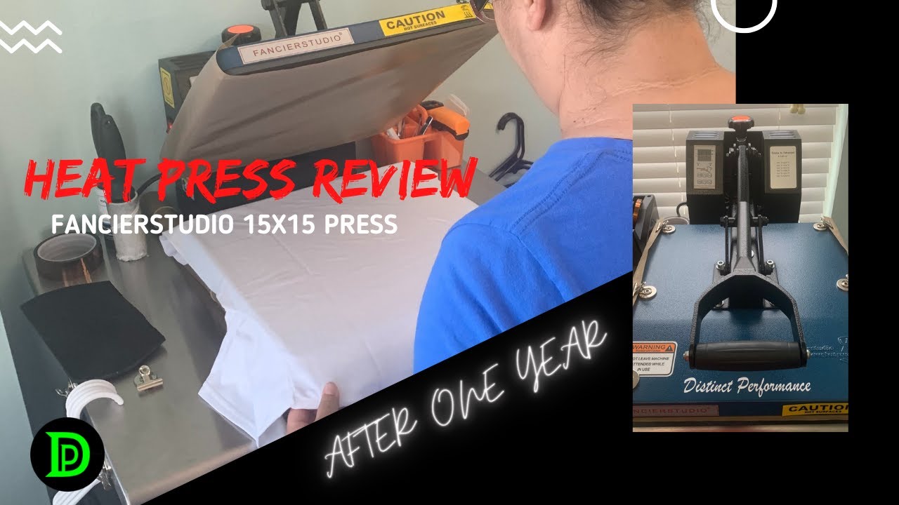Fancierstudio 15x15 heat press review