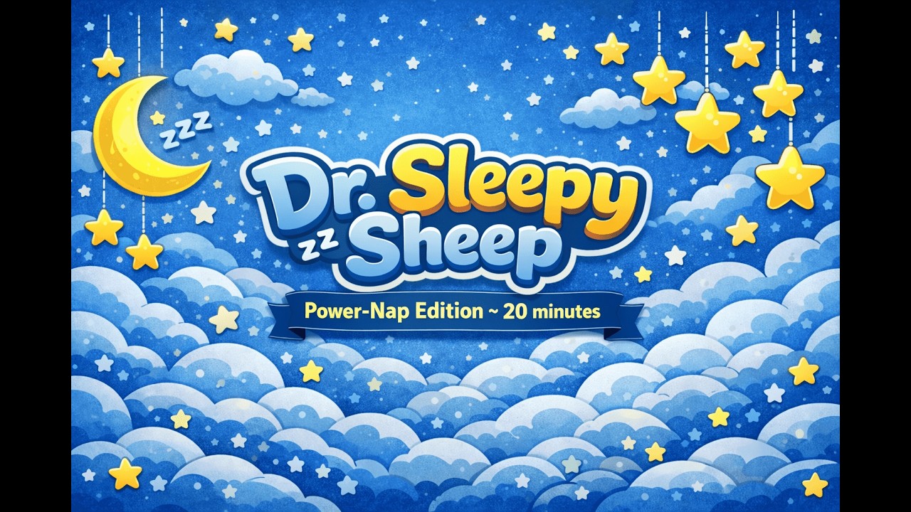 20 Min – Baby Dream Power Lullaby | Dr. Sleepy Sheep PNE Vol.37