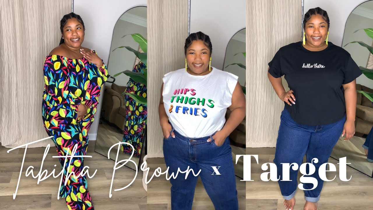 Tabitha Brown Target Collection Plus Size Try on Haul