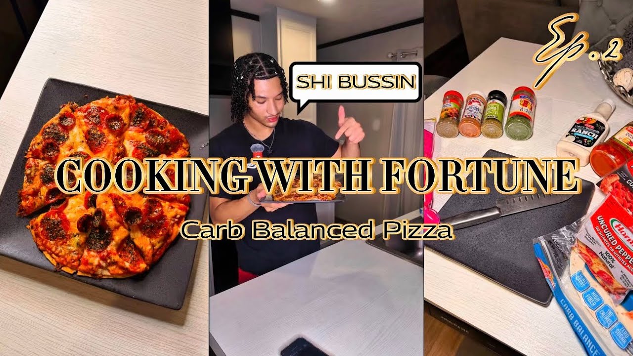 Cooking with Fortune | S1 E2 | Healthy Carb-Balanced Pizza Recipe