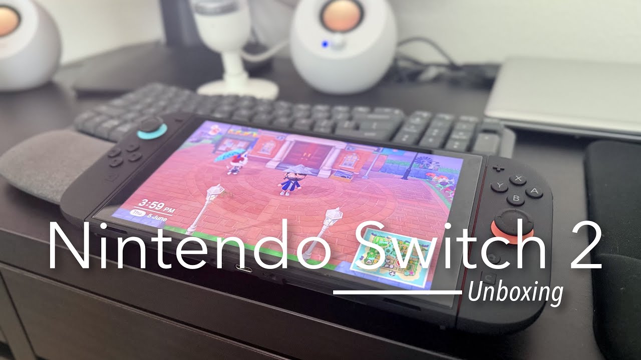 NINTENDO SWITCH 2 UNBOXING