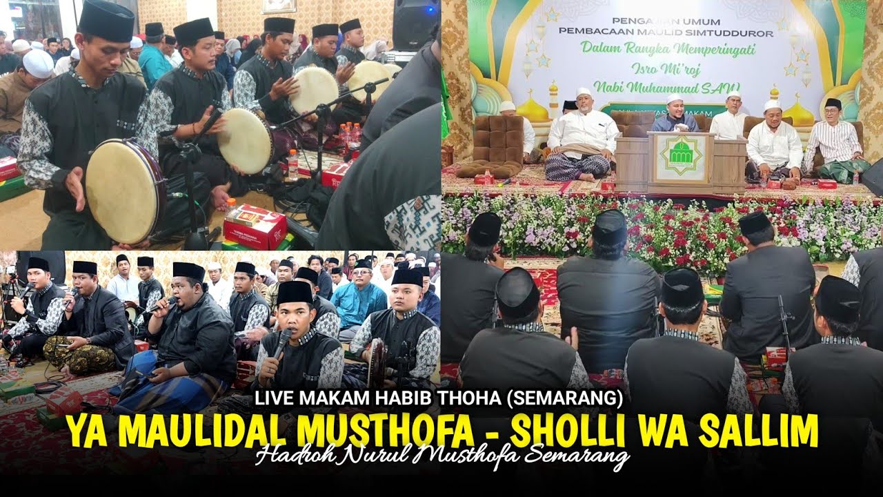 Ya Maulidal Musthofa - Sholli Wa Sallim || Live Makan Habib Thoha Mbah Depok Semarang 
