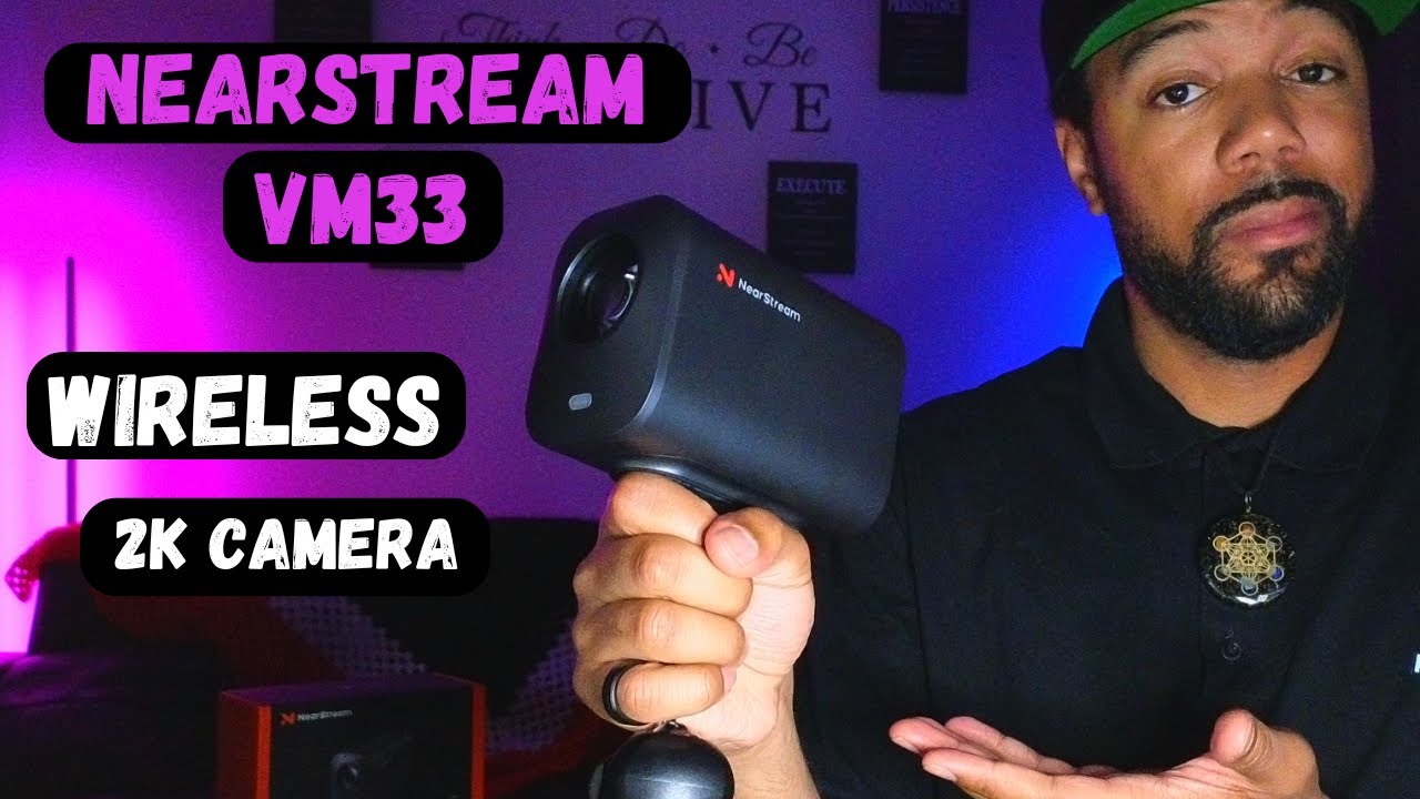 ЗАБУДЬТЕ О ПРОВОДАХ! Эта беспроводная камера 2K меняет правила игры! | Обзор NearStream VM33