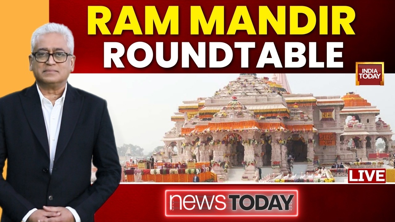 Rajdeep Sardesai LIVE: Ram Mandir Roundtable | Can BJP Deflect Accountability? | Ram Temple Donation