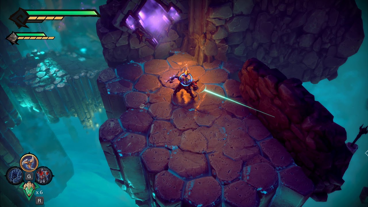 Darksiders GenesisБЕЗДНА (центральная карта) как получить монеты лодочника и открыть ворота ловкача.