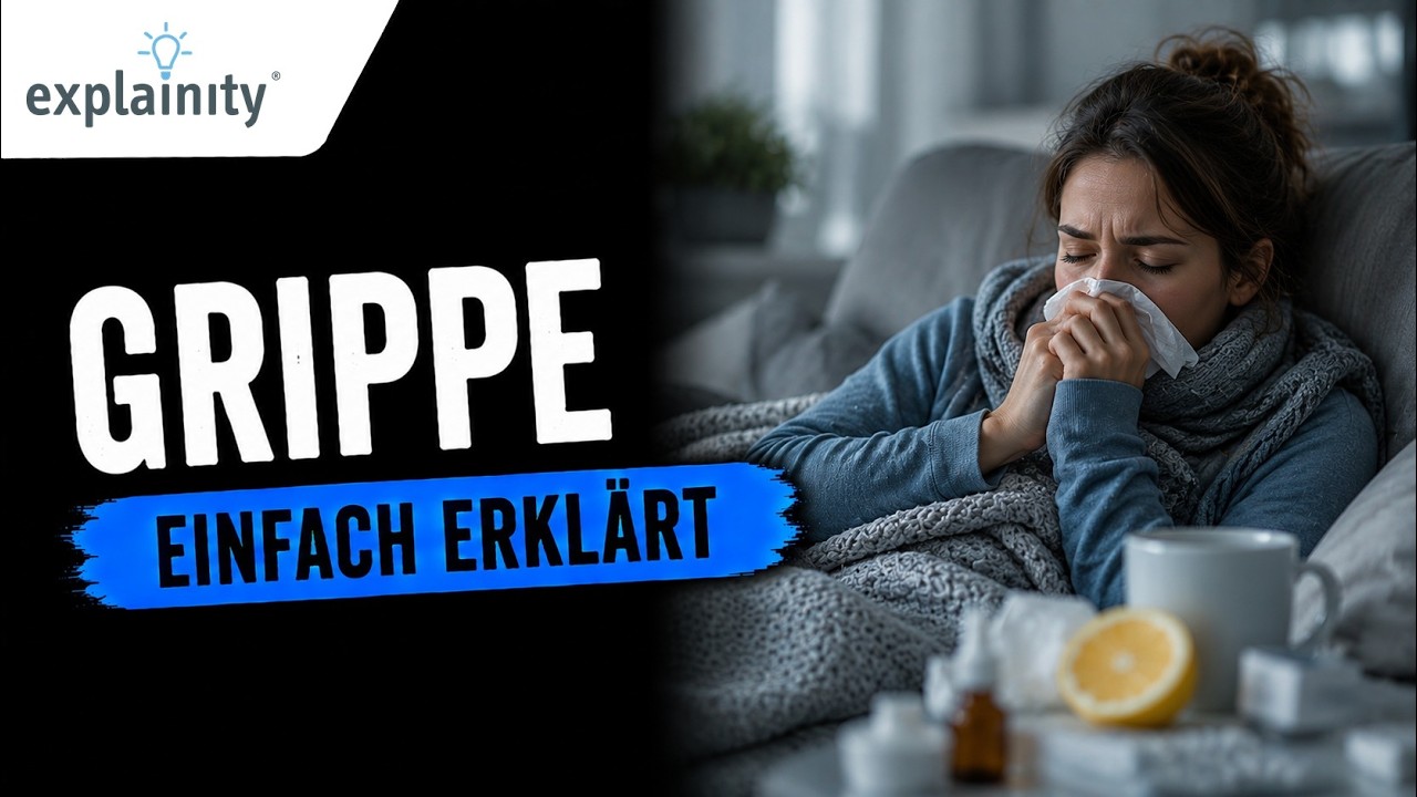 Grippe einfach erkl&auml;rt (explainity&reg; Erkl&auml;rvideo)