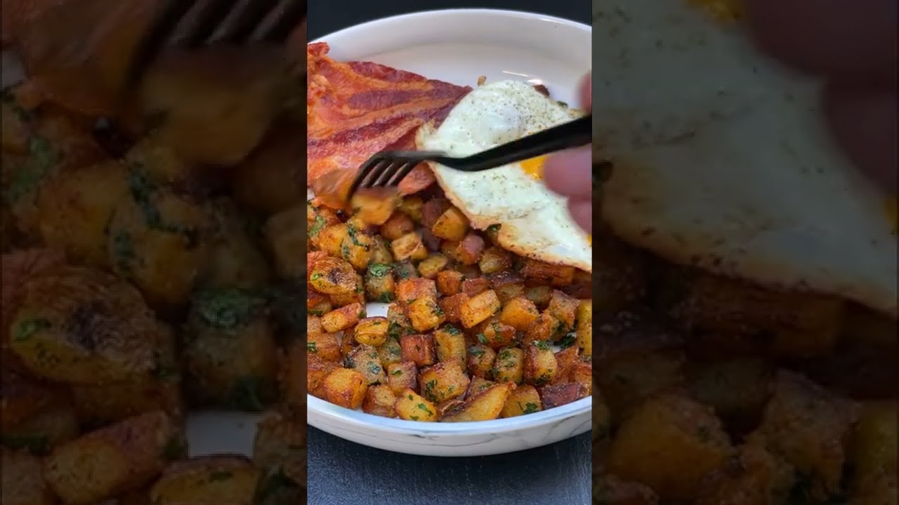 Это мой ЛЮБИМЫЙ картофель на завтрак!