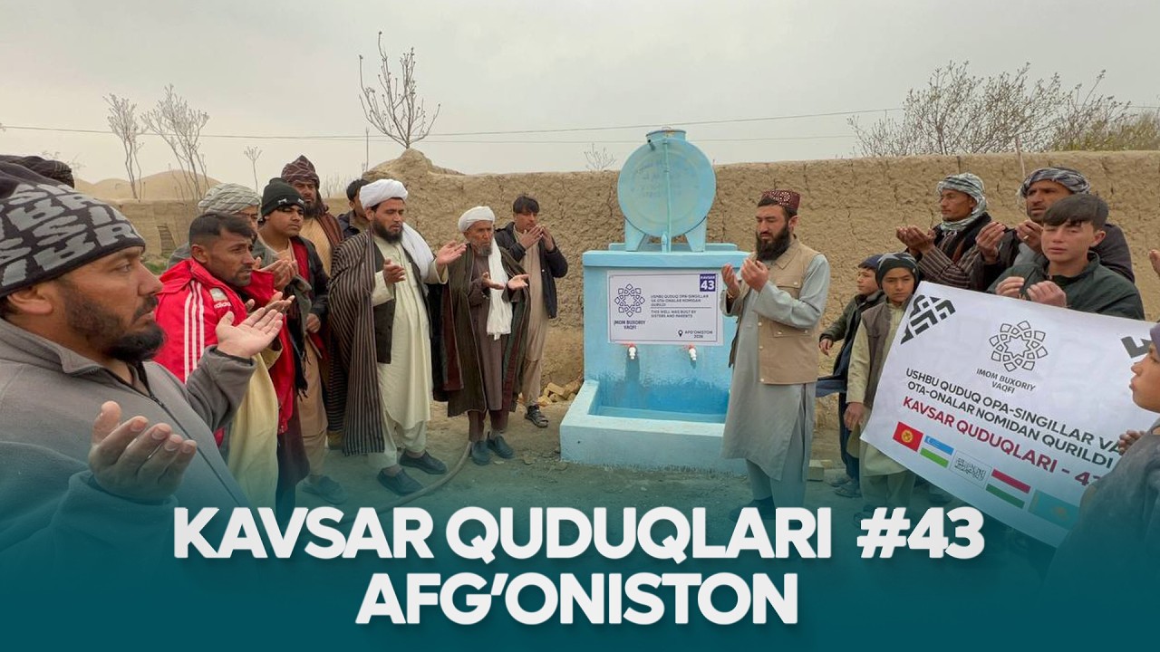 KAVSAR QUDUQLARI - 43 | AFG'ONISTON