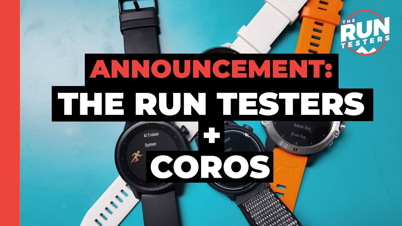 The Run Testers Partners With COROS Wearables