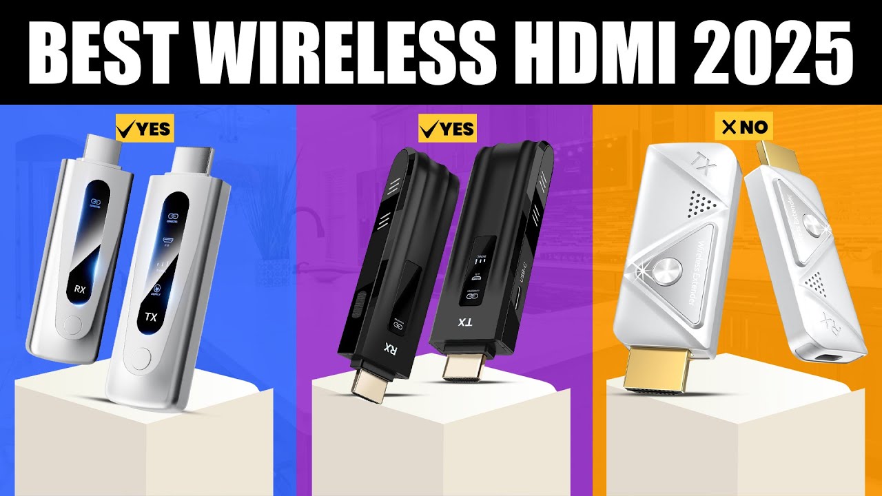 Top 5 Best Wireless HDMI Transmitter and Receiver for 2025 &ndash; [Budget to Premium Picks!]