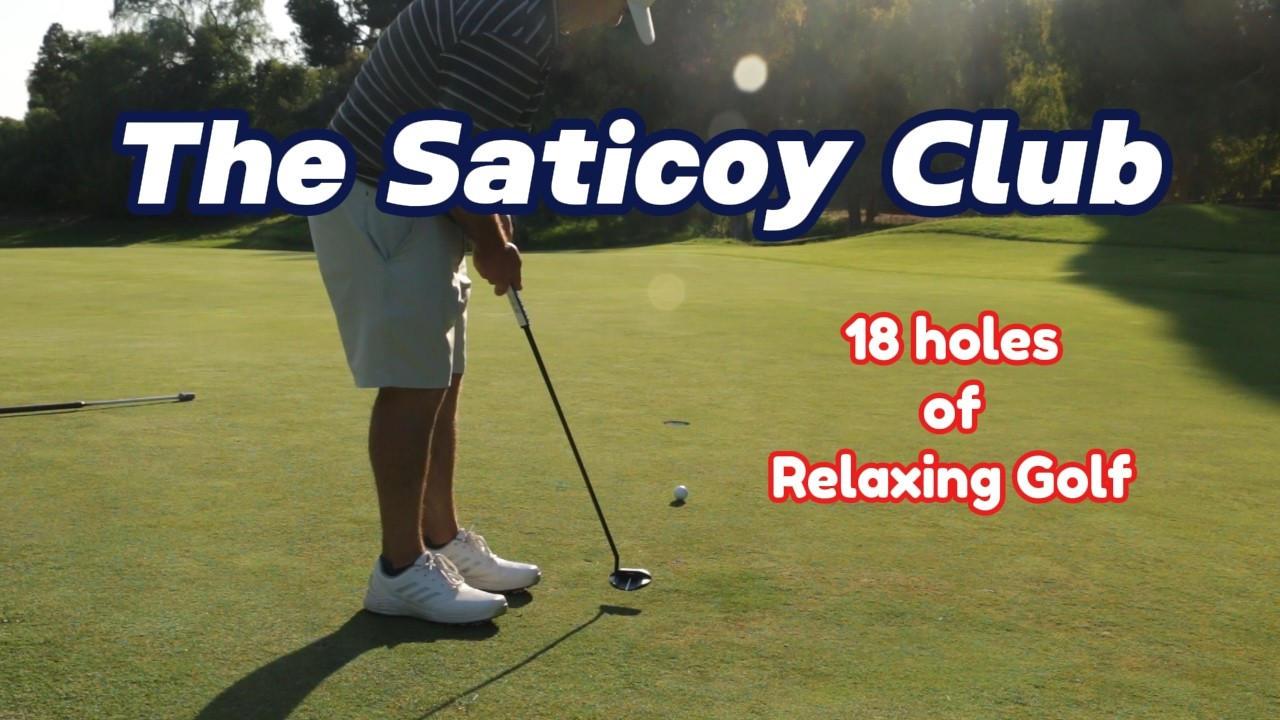 18 holes of Relaxing Golf