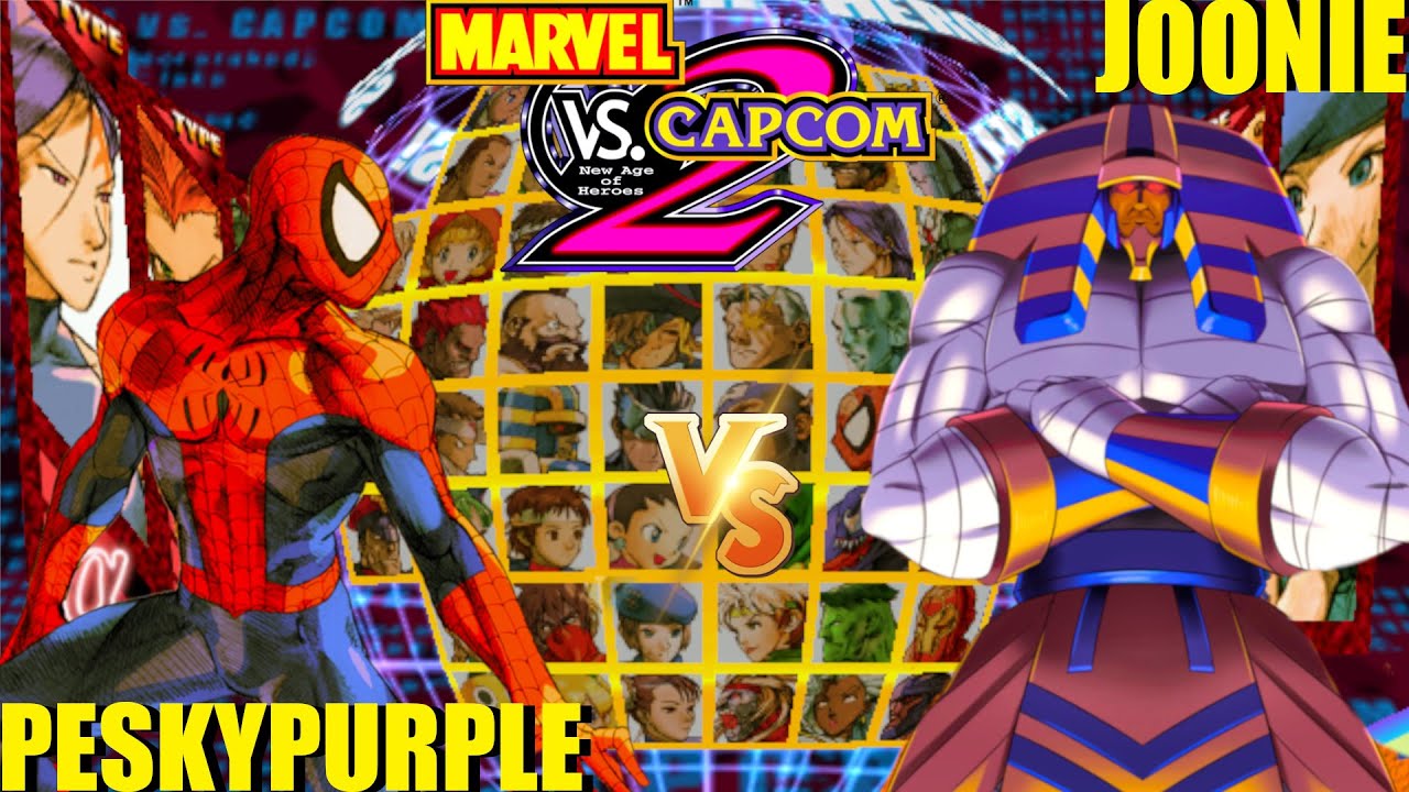 Marvel против Capcom 2 PESKYPURPLE против JOONIE2222