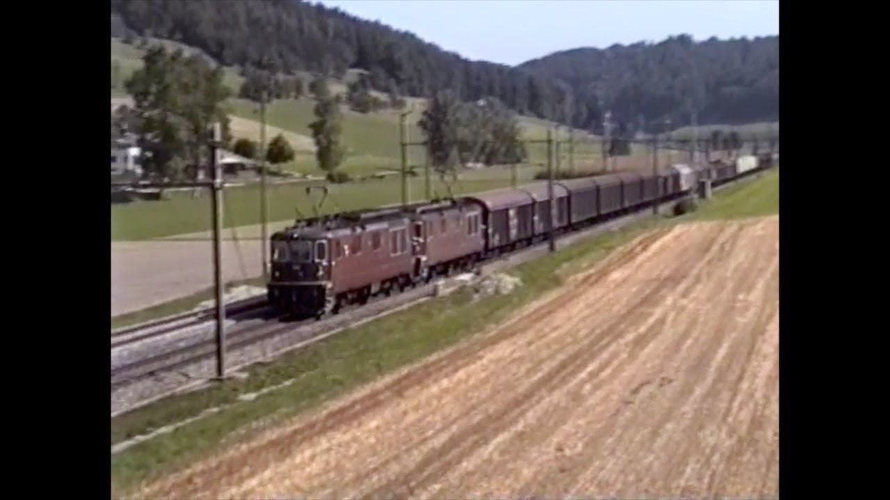 Railways of Switzerland 1991, Part 4 - Wynigen to Riedtwil and Olten