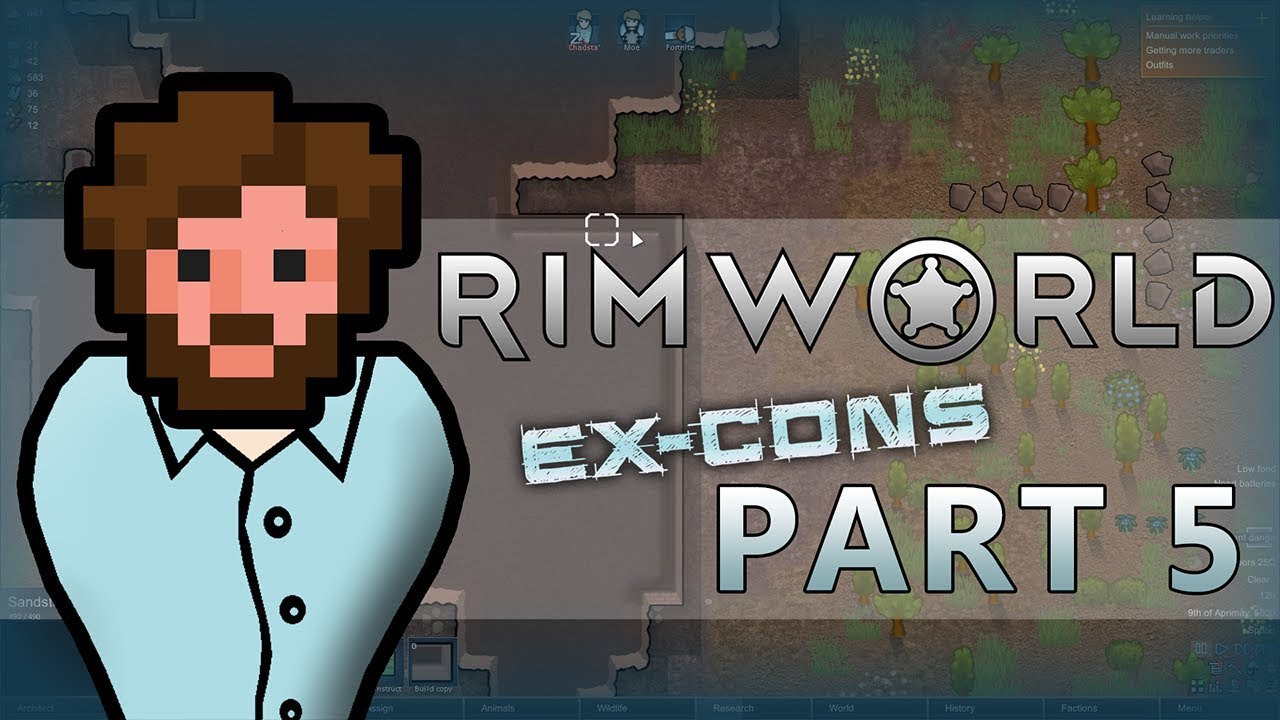 The Great Muffalo Trap - Rimworld - Let's Play