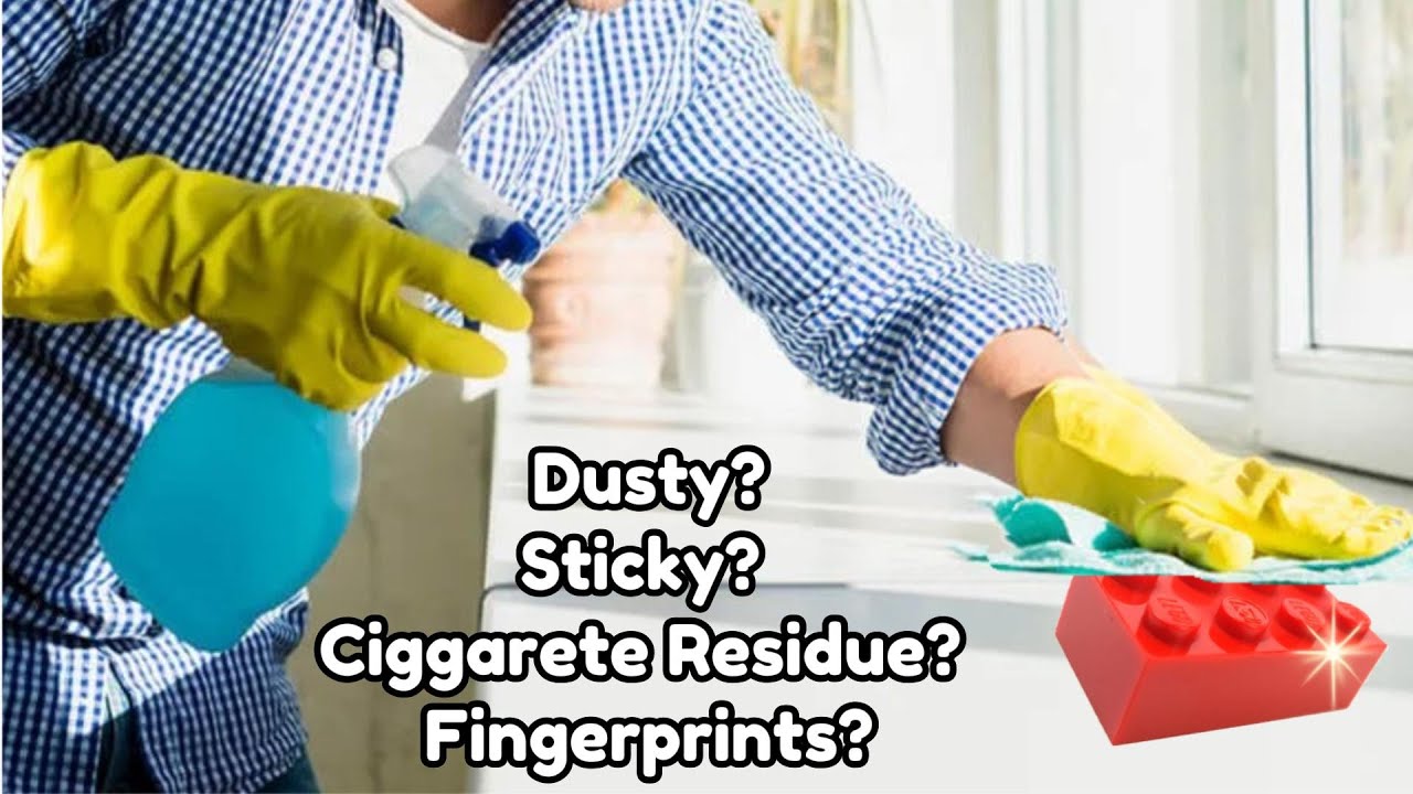 How to Clean DIRTY Lego Sets Without Taking Them Apart