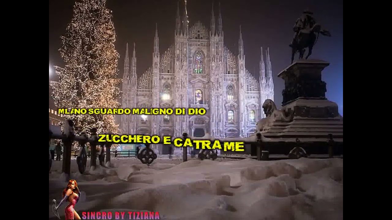 Lucio Dalla - Milano (karaoke - fair use)