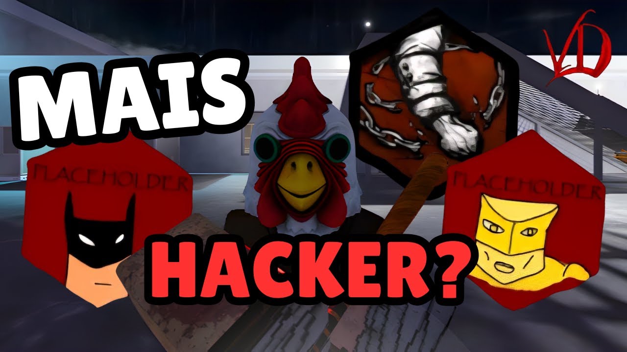 O Que é Aquilo Voando? UM HACKER! | Roblox - Violence District