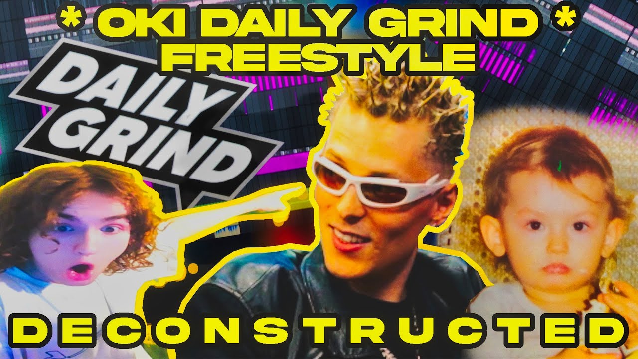 Oki -  Daily Grind Freestyle (DECONSTRUCTED) / Jak zrobić bit w stylu Oki FL STUDIO PORADNIK