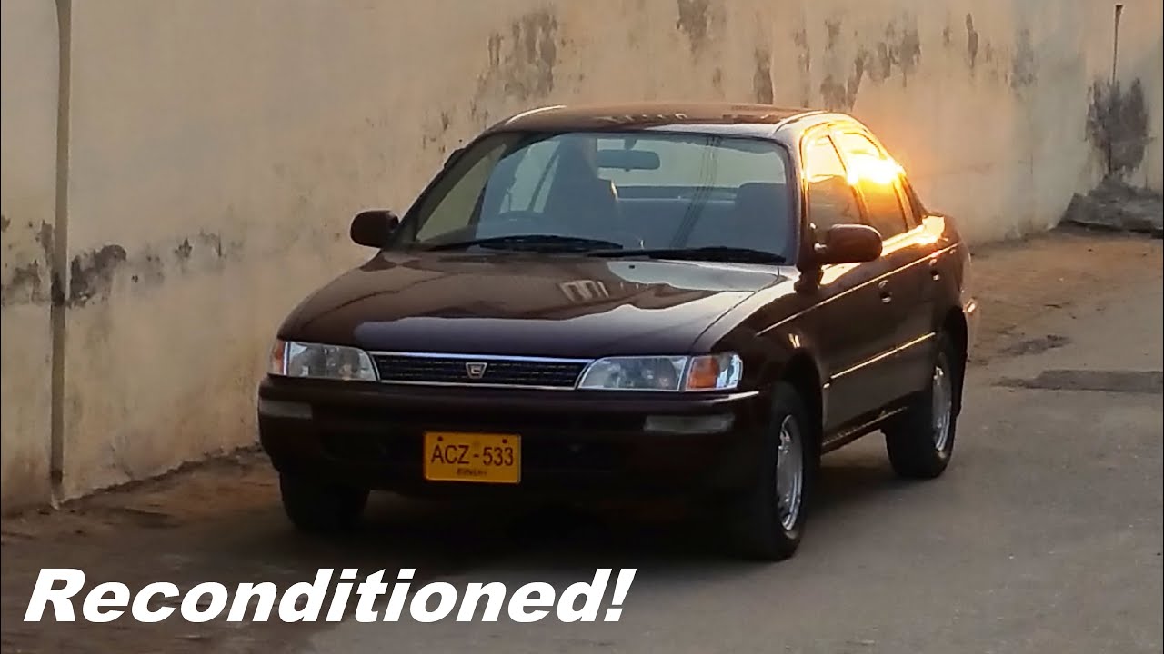 Toyota Corolla 2.0D 2000 Model Restoration | Slideshow