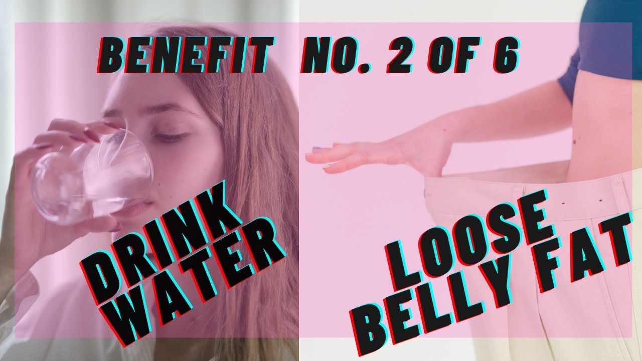 Loose belly Fat by Drinking Water Benefit 2 of 6 😀 | Water increases calorie burning