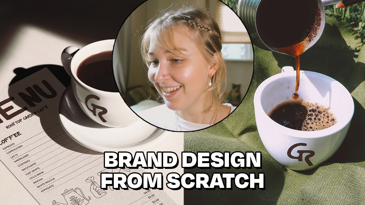 Designing a Brand from Scratch: Rooftop Garden Café