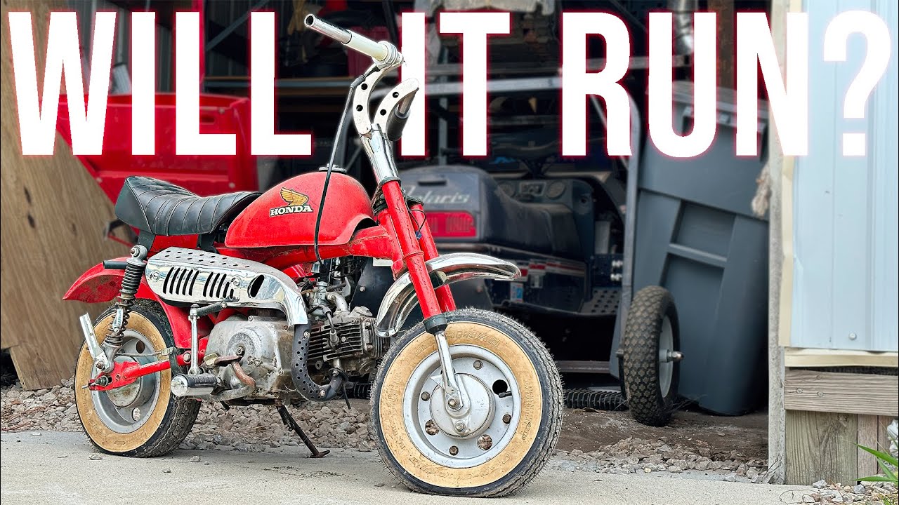 Возрождение Honda Z50 Chopper | Найден захороненным в хранилище