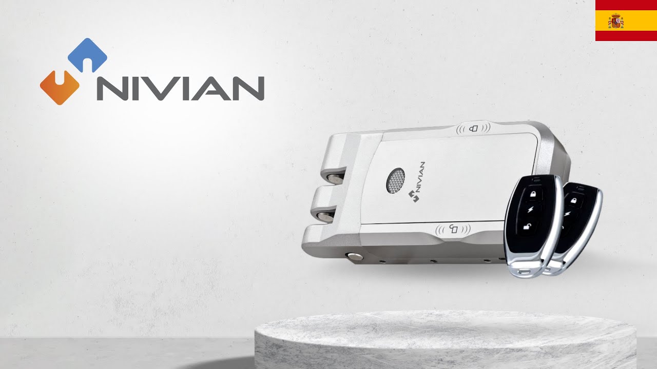 🔵 Nivian NV-REMOTEBOLT | Cerrojo invisible con mando a distancia