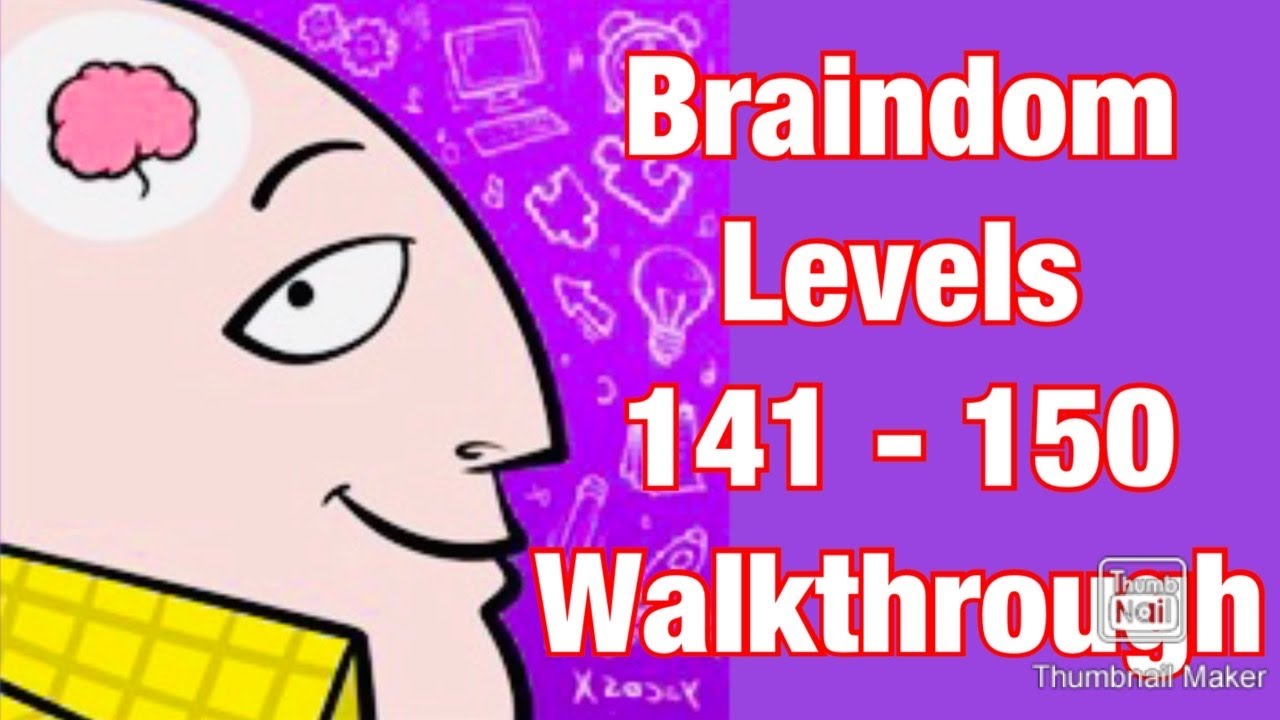 Braindom : Levels 141-150 Walkthrough (Tricky Brain Puzzles)