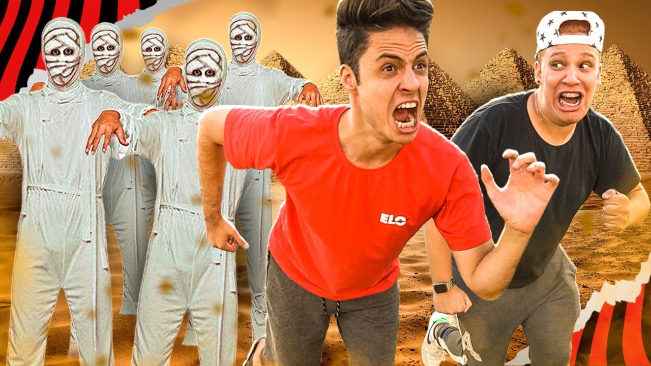 DESTRUA AS PIRÂMIDES ANTES QUE A MÚMIA TE PEGUE!
