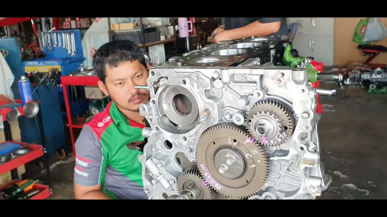 โอเวอร์ฮอลเครื่องยนต์ #ISUZU D-MAX 4JK1 EURO4(EP3)จบ