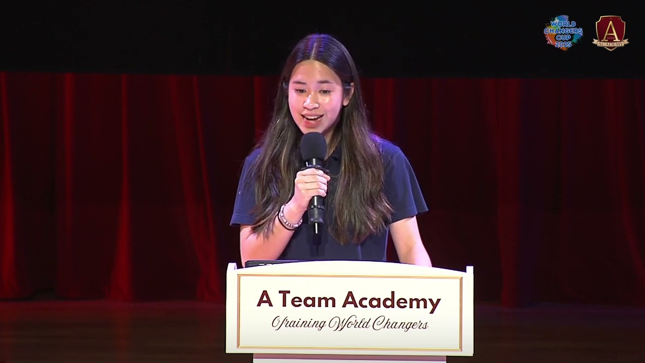 Kayla | World Changers Cup 2025 Speech Finalist (Junior Category)