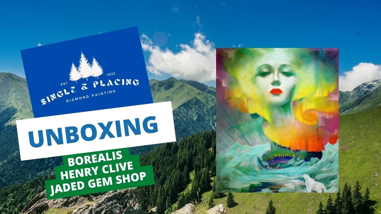 Unboxing: Borealis - Henry Clive - Jaded Gem Shop #diamondpainting