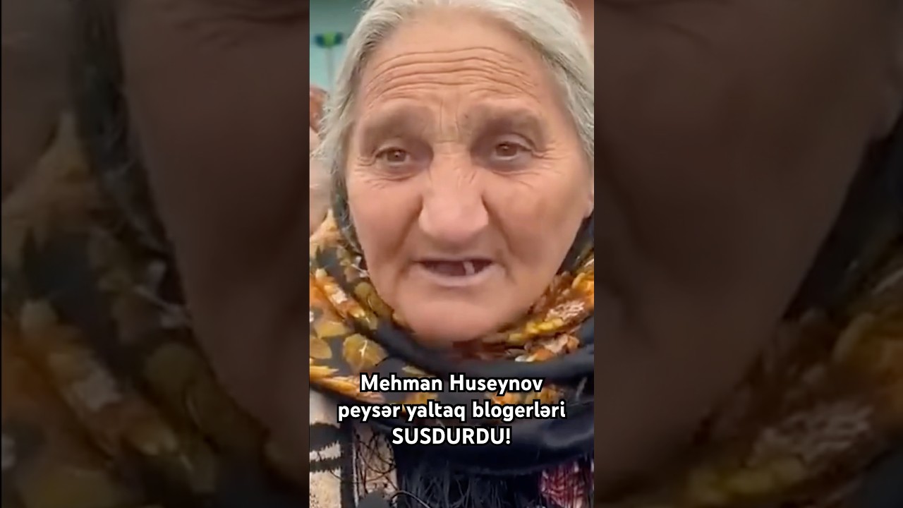 Mehman Huseynov peysər və yaltaq blogerləri belə susdurdu! Alena Əliyevanı hər kəs tanıyır!