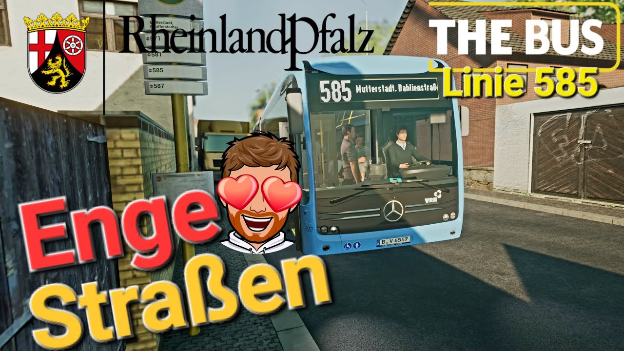 THEBUS🚍Modvorstellung - Die Linie 585 der Map - Ludwigshafen-&Uuml;berland | November 2023