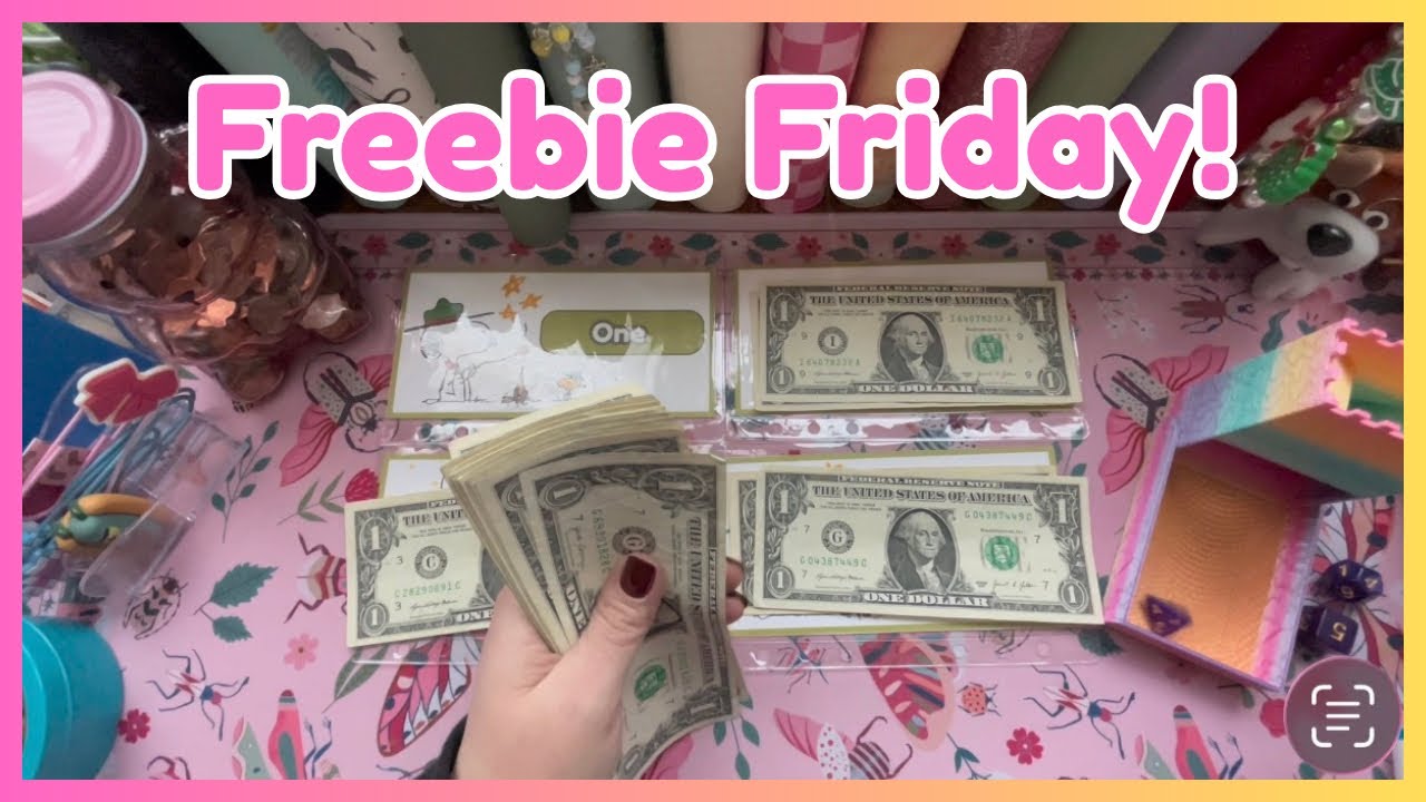 Freebie Friday #cashstuffing 