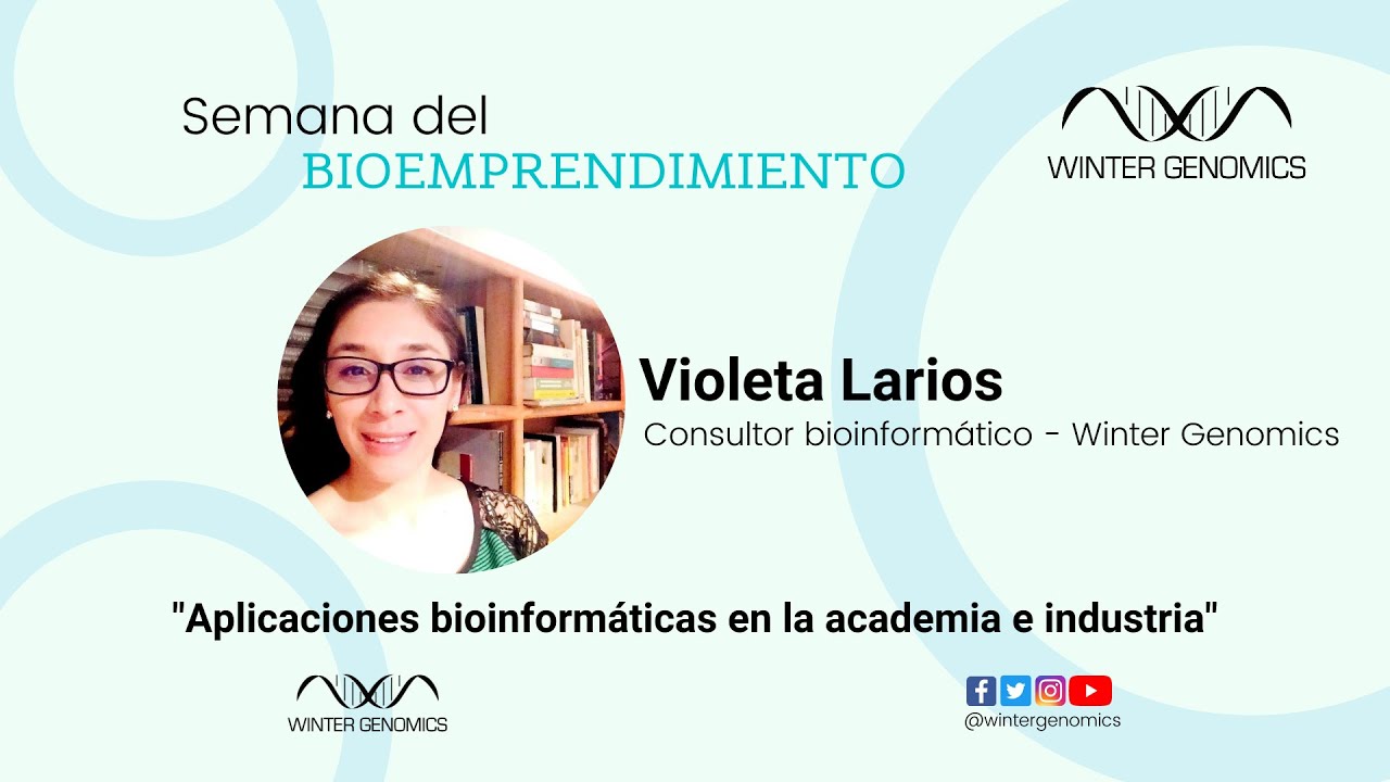 Aplicaciones bioinformáticas en la academia e industria.