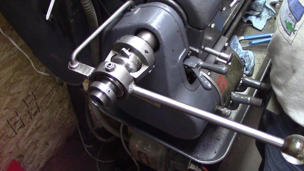 Logan Lathe Collet Closer Repair P1